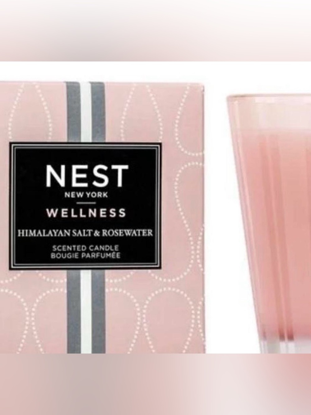 Best New York Himalayan Salt and Rosewater Luxury Candle